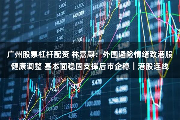 广州股票杠杆配资 林嘉麒：外围避险情绪致港股健康调整 基本面稳固支撑后市企稳｜港股连线
