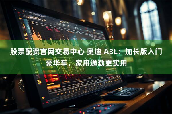 股票配资官网交易中心 奥迪 A3L：加长版入门豪华车，家用通勤更实用